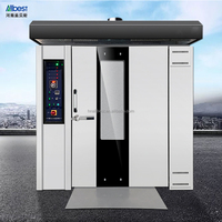 Four à pain commercial rotatif à convection, four à air chaud, machine automatique de fabrication de pain, four de boulangerie pour le pain