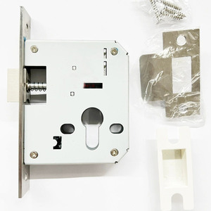 55モノクリニックリンガルロックボディ住宅ドアステンレス鋼商業用ラッチロックボディ付き - Product Image 4