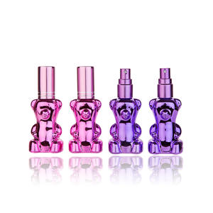 13ml Cute Bear Dog Shape Bottle Glass Roller On Essential Oil <b>Perfume</b> Bottle Cosmetic Refillable <b>Container</b> Low Price Sale - Product Image 2