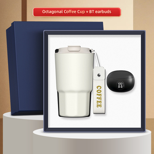 Set Regalo Aziendale Personalizzato Unico: Tazza e Auricolari per Lui, Lei, Mamma, Papà - Perfetto per Festa della Mamma e Festa del Papà - Product Image 4