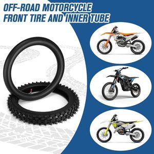 Ensemble <span class=keywords><strong>pneu</strong></span> avant et chambre à air 60/100-14 2.50-14, <span class=keywords><strong>pneu</strong></span> et chambre à air pour moto tout-terrain 60/100-14 pour CRF110 KLX110 KX65 XR70 SSR125 110cc - Product Image 5