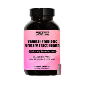 Cápsulas Probióticas para Mujeres OEM/ODM, para la Salud Vaginal, Urinaria, Digestiva e Inmunológica - Product Image 1
