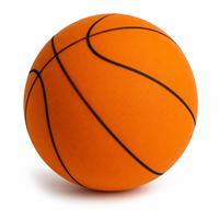 Ballon de basket en mousse PU Elite taille 7 de 29,5" - 340 g, léger, respirant, durable, résistant à l'eau, silencieux, pour en