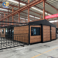 Nouvelle conception de maison préfabriquée en conteneur extensible de 20 pieds ou 40 pieds, 5 chambres à coucher, à vendre, maison mobile de luxe préfabriquée, Casas Prefabricadas