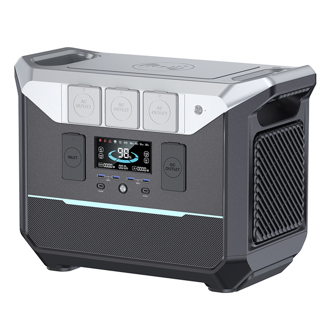 Germany Warehouse Stock Portable Power Station 1382.4Wh 230V 1500W Maximum Home Energy Storage Supply Outdoor Camping