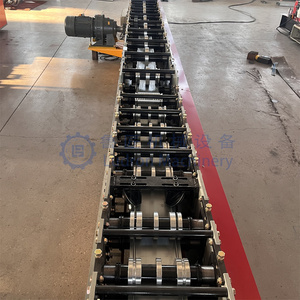 Easy Operation <strong>Shutter</strong> Door Sliding Guide Rails Making Machine <strong>Roll</strong> Forming Machine Sliding Gate Rail - Product Image 4