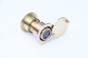 2021 yeni stil en iyi gül altın pirinç kapı göz görüntüleyici kapak Modern tasarım giriş PEephole daire ev Metal plastik malzeme - Product Image 5