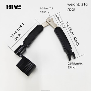 Mô hình mới Guitar chuỗi thay đổi Kit với chuỗi clip, xâu chuỗi ba-trong-một kìm, điều chỉnh và điều chỉnh <span class=keywords><strong>PEG</strong></span> loại bỏ công cụ - Product Image 2