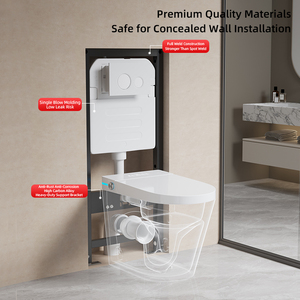 WC intelligent monobloc avec chasse automatique, siège chauffant et réservoir intégré – <span class=keywords><strong>Toilette</strong></span> <span class=keywords><strong>japonaise</strong></span> pour salle de bain - Product Image 5