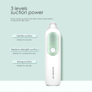 KSKIN KD802P - Removedor Eléctrico de Puntos Negros, Limpiador de Poros al Vacío, 3 Niveles de Succión, 4 Cabezales, Ampliación HD 10x, Uso Manual en el Rostro - Product Image 3