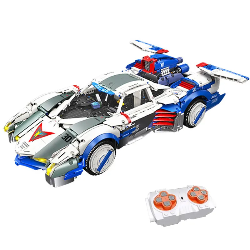 JIESTAR 92033 Future GPX Cyber Formula United Asurada G.S.X Racing Car Building Blocks Model Toys