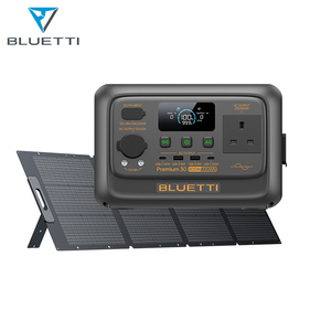 Generador Solar Portátil BLUETTI, Sistema de Estación de Energía Portátil con Panel Solar de Silicio Monocristalino para Campamentos y Aventuras al Aire Libre - Product Image 1