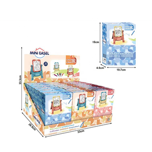 Yüksek kaliteli çocuklar çizim kurulu taşınabilir çift taraflı Graffiti şövale boyama ebeveyn-çocuk interaktif eğitim çizim oyuncaklar - Product Image 5