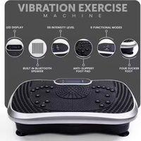 Machine de fitness vibrante XH-Sports avec écran LCD intelligent pour le remodelage corporel et la perte de graisse verticale