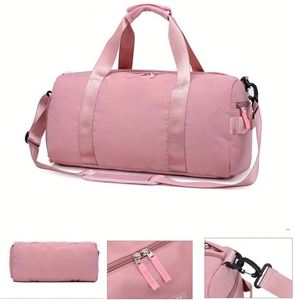 Sac de voyage grande capacité avec compartiment à chaussures et logo personnalisé, organisateur sportif portable et tendance pour la gym, le fitness et le yoga - Product Image 3