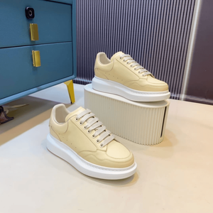 รองเท้าผ้าใบหนังทรงคลาสสิคแบบสวม Alexander Unisex รุ่น Low-Top Platform ระบายอากาศได้ดี พร้อมเชือกผูก เหมาะสำหรับใส่ลำลองในชีวิตประจำวัน สไตล์สตรีทแฟชั่น - Product Image 6