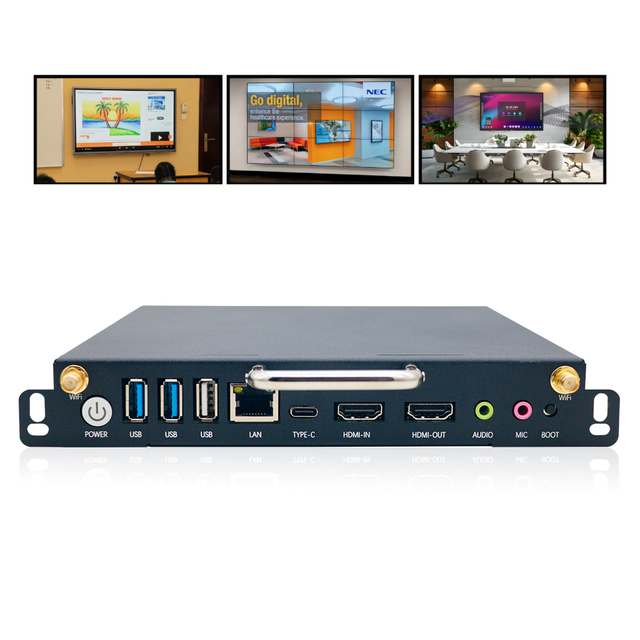 Manufacturer OPS Module EDLA RK3576 Rockchip On-Board Computer Android14 WiFi Embedded PC for Interactive Flat Panel Display