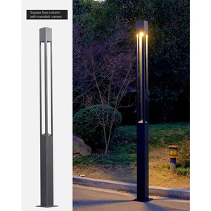 Lampada da Giardino LED Impermeabile di Alta Qualità, Illuminazione Stradale Residenziale, Lampione in Alluminio per Ville e Paesaggi - Product Image 3