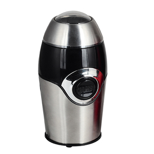 <span class=keywords><strong>Moulin</strong></span> <span class=keywords><strong>à</strong></span> <span class=keywords><strong>café</strong></span> électrique automatique en acier inoxydable avec lame en acier inoxydable, puissance de 200 W, double tension (220 V/110 V), capacité de 50 g pour un usage domestique - Product Image 2