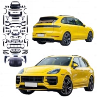 Kit carrosserie pour Porsche Cayenne 958 2011-2017, mise à niveau vers le modèle 9Y0.2 TurboS 2024, transformation de l'ancien vers le nouveau avec pare-chocs avant, kit carrosserie, feux antibrouillard