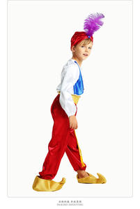 Costume de fête de carnaval moyen-orient <span class=keywords><strong>arabe</strong></span> garçon Aladdin lampe magique drame scène Performance Cosplay robe - Product Image 4