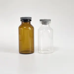 20 ml 20 R pharmazeutische WFI gewaschene sterile depyrogene RTU-Glasflasche Fläschchen mit hoher Qualität
