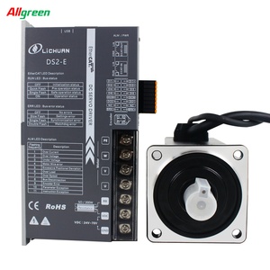 แรงดันไฟฟ้าต่ำ DC48V25A 3000RPM 1KW/1000W ชุดควบคุมเซอร์โวมอเตอร์ 3.2N.m ชุดไดรเวอร์เซอร์โวมอเตอร์ DC สำหรับเครื่องพิมพ์ 3D - Product Image 1