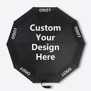 Parasol automatique transparent personnalisé avec logo pour promotion - Product Image 4