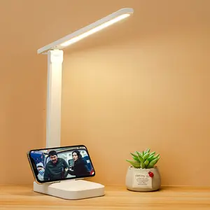 LED Schreibtisch lampe 3 Farbe Dimm bares Licht Faltbarer Augenschutz Schreibtisch Licht Schlafzimmer Nachttisch lampe