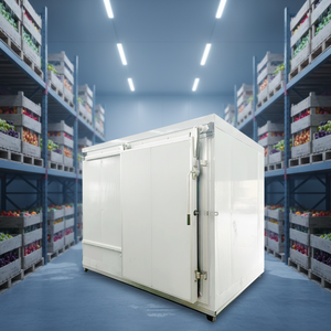 Conteneur frigorifique TianShun 8m*6m*3m avec système de réfrigération R-22/R-404A, tension 110V-480V, compresseurs multi-marques - Product Image 2