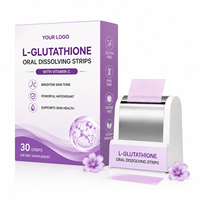 OEM ODM L-Glutathion Vitamine C Naturel Végétalien Qualité Alimentaire Bandes Dissolvantes Orales pour Adultes Complément en Film pour Soutenir l'Éclat Quotidien