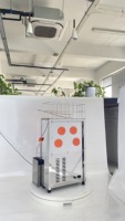 Commerciële professionele automatische motor aangedreven sinaasappelpers met hoge productiviteit, industriële sapcentrifuge, 20 sinaasappels/min