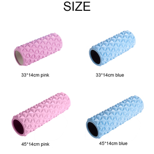 Ladyglow Trung Quốc dài mật độ cao tùy chỉnh màu đen tập thể dục rỗng Pilates massage EVA Yoga cột bọt con lăn - Product Image 3