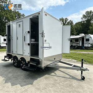 Caravane de camping 2 places avec salle de bain VIP, douche mobile, conteneur extérieur portable, toilettes écologiques - Product Image 2