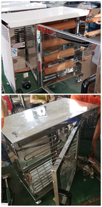 Kurtoskalacs Kalacs Rodillo Chimenea Pastel Horno Kalacs-macchina Panadería Snack Trdelnik Grill Machine Acero inoxidable - Product Image 5