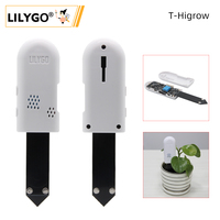 Capteur de surveillance du sol LILYGO T-Higrow ESP32 MCU avec prise en charge Wi-Fi/Bluetooth pour la détection de l'humidité, de la fertilité, de la température et de la luminosité du sol