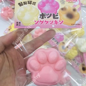 ของเล่นบีบซิลิโคนรูปอุ้งเท้าแมวแบบพกพา Rednote Cross-Border Sugar Squishy ขายส่ง - Product Image 3