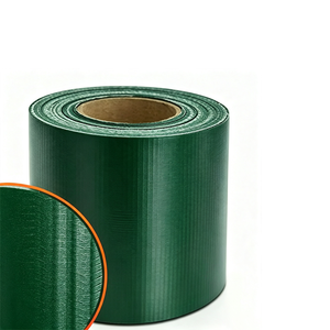 รั้วสวนพีวีซีสีเขียว Sunsbuild แผ่นบังตาพีวีซี ขนาด 19 ซม. x 35 ม. สำหรับรั้วตาข่ายแบบสองเส้น ใช้กับฉากกั้นความเป็นส่วนตัวกลางแจ้ง - Product Image 4