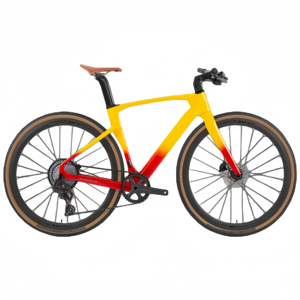 Bici Gravel in Carbonio di Alta Gamma, 12 Velocità, Freno a Disco Idraulico con Pedali Standard per Appassionati di XC e Gravel - Product Image 1