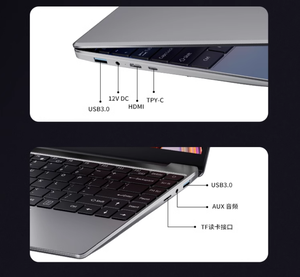 Pantalla IPS de 15,6 pulgadas Diseño Delgado Laptop <span class=keywords><strong>Intel</strong></span> <span class=keywords><strong>Core</strong></span> <span class=keywords><strong>I7</strong></span> <span class=keywords><strong>1260P</strong></span>/<span class=keywords><strong>i7</strong></span> 1360P 32GB Memoria 256GB/512GB/1TB SSD Duro Inglés Aluminio - Product Image 3