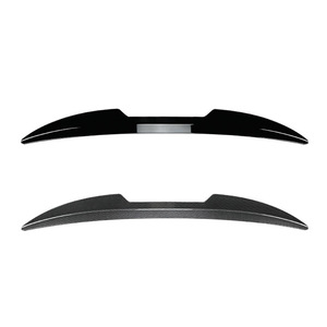 Ford Focus Mk3 St St Line 2011 2017 Rear <b>Wing</b> Spoiler Piano <b>Black</b> Carbon Fiber Texture Abs Material - Product Image 3