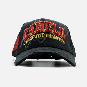 หมวกเบสบอลคุณภาพสูง Fino X Canelo Alvarez ของแท้ 31 ใบ ทรงโค้งประดับเพชร - Product Image 2