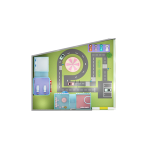 Parque Infantil Interior Personalizado con Diseño de Carreras de Autos y Temática de Carrusel para Niños - Product Image 5