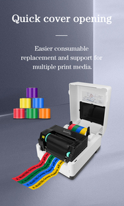 MASUNG Quality Assurance - MS-1730 300DPI Thermal Transfer <strong>Ribbon</strong> <strong>Printer</strong> with USB Connectivity - Product Image 5