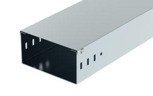 Vich Goulotte de câblage industrielle polyvalente en treillis métallique <span class=keywords><strong>galvanisé</strong></span> 2''D x 4''W x 8ft/10ft - Product Image 5