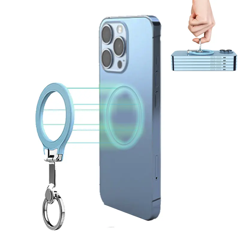Nillkin चुंबकीय फोन पकड़ चुंबकीय फोन की अंगूठी धारक के साथ iPhone के लिए 360 समायोज्य Kickstand 13 प्रो मैक्स/iPhone 12/iPhone 14