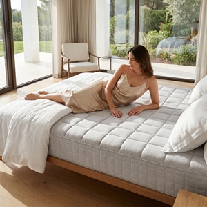 Matelas de luxe à ressorts, matelas hybride durable de haute qualité, taille King Queen, literie, meubles de chambre à coucher - Product Image 2