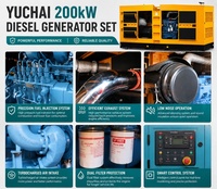 Meilleur prix Générateur diesel silencieux Yuchai 100 kW 200 kW 400 kW 500 kVA avec démarrage automatique 24 V CC pour solution d'alimentation de secours industrielle