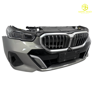 Modèle 2021-2024 pour <span class=keywords><strong>BMW</strong></span> G60 525 avec pare-chocs complet, calandre, ventilateur de radiateur, lèvre avant, capteur d'aide au stationnement et kit carrosserie - Product Image 3