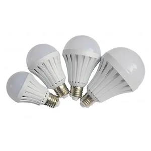 Lampu bohlam LED cerdas baterai bawaan, lampu bohlam isi ulang darurat 5W 7W 9W 12W 15W 12W